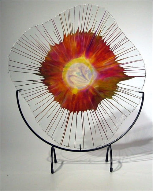 Click to view detail for Art Glass - 18 - 006_5 Energy Web